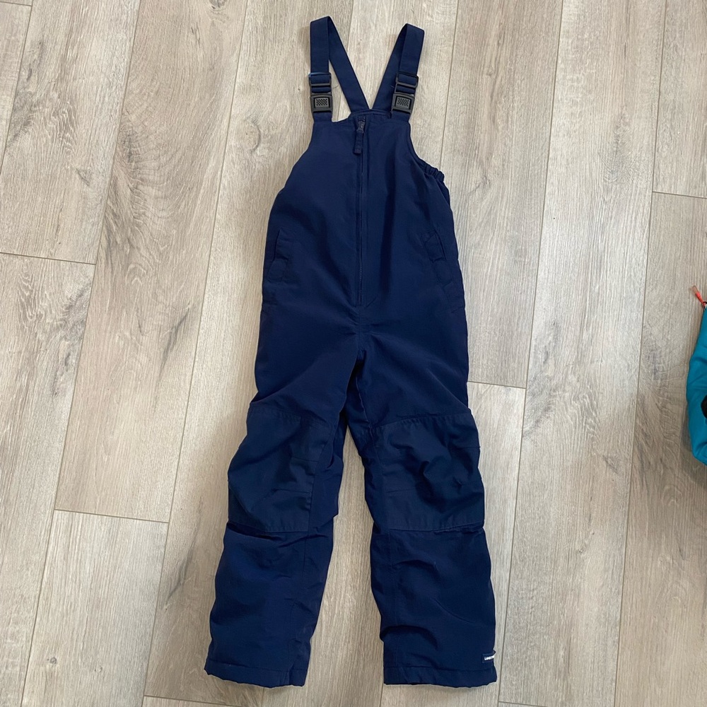 Lands' End Kids Navy Overalls